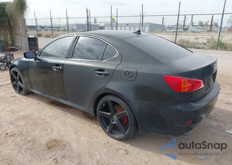 2010 Lexus Is 250 from USA, damaged, VIN JTHBF5C21A5117977